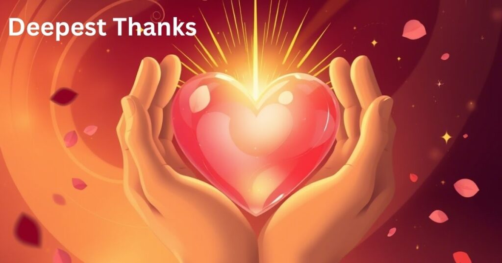 Deepest Thanks