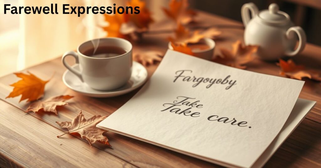 Farewell Expressions