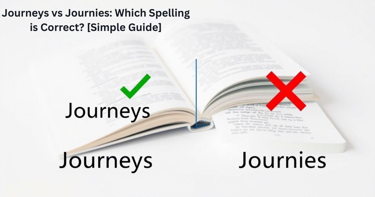 Journeys vs Journies: Which Spelling is Correct? [Simple Guide]