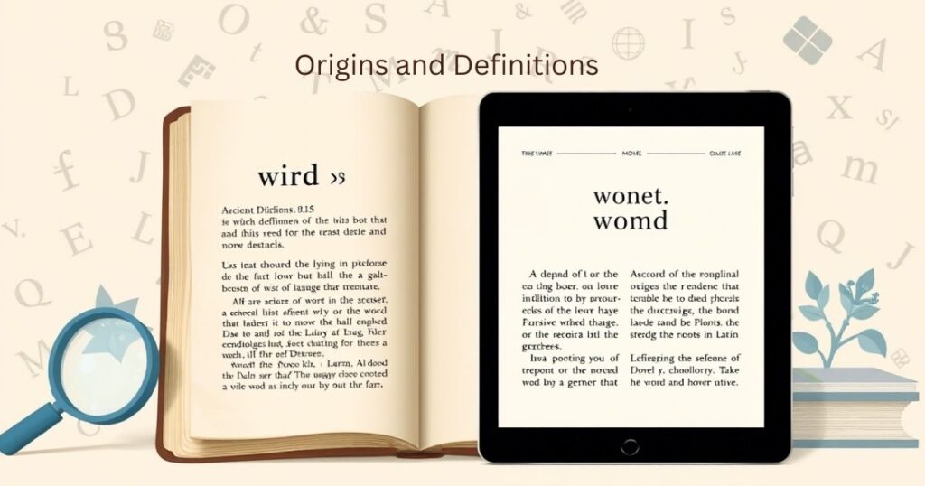 Origins and Definitions