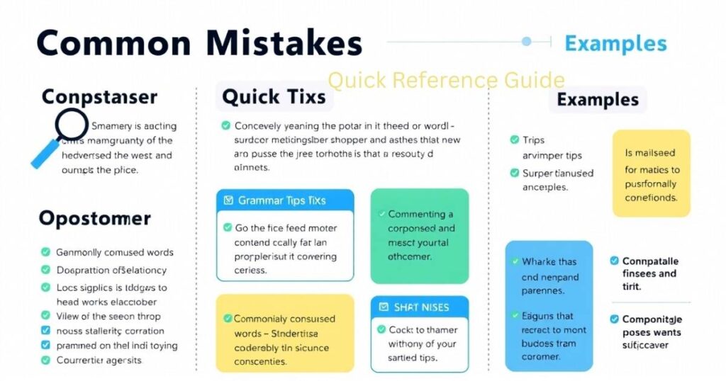 Quick Reference Guide