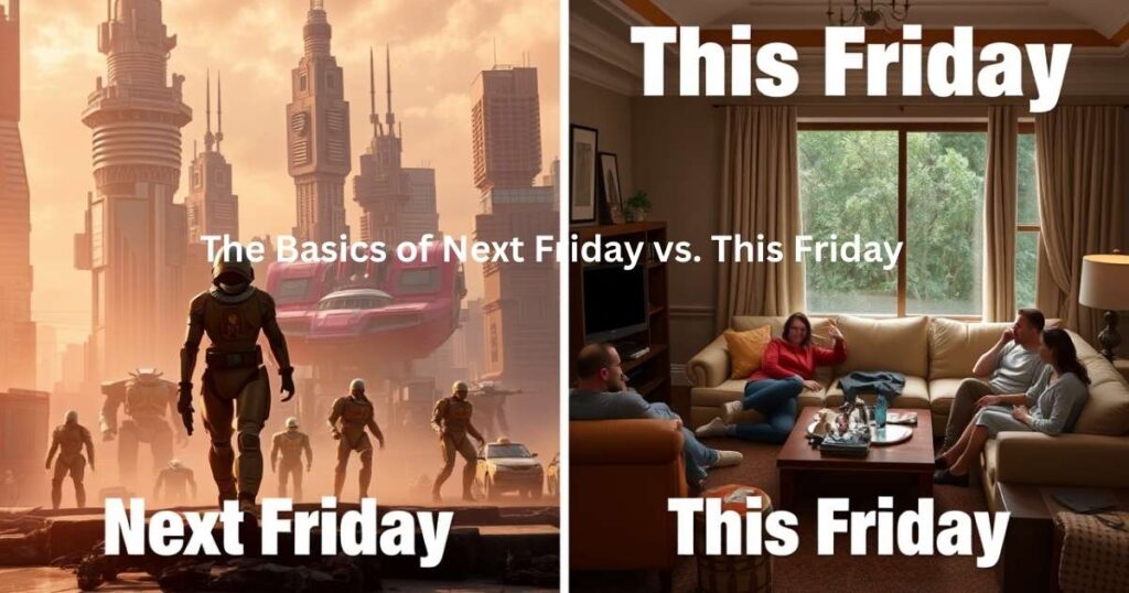 The Basics of Next Friday vs. This Friday