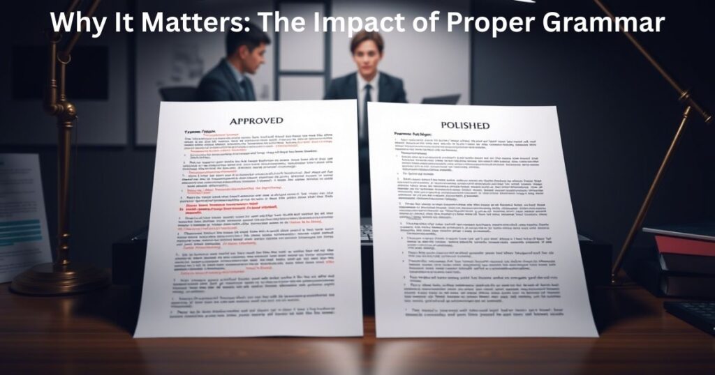 Why It Matters: The Impact of Proper Grammar