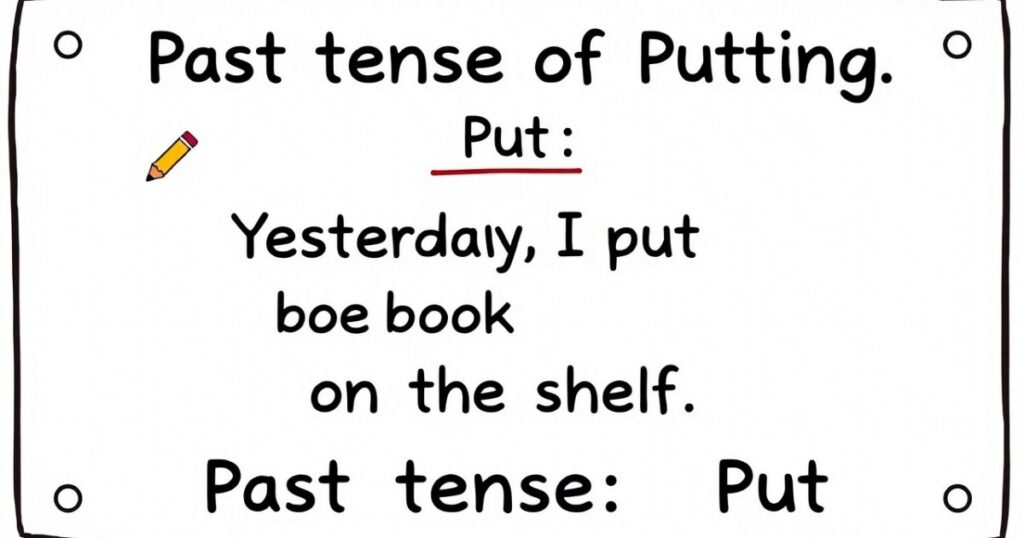 Past Tense of ‘Putting’