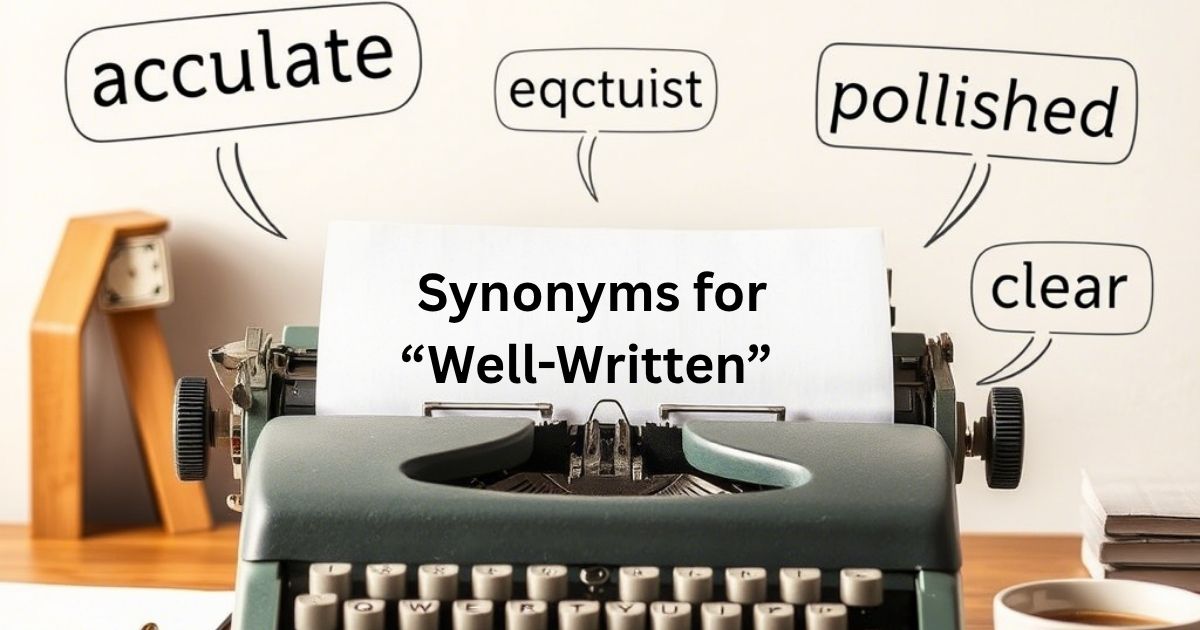 Synonyms for “Well-Written”