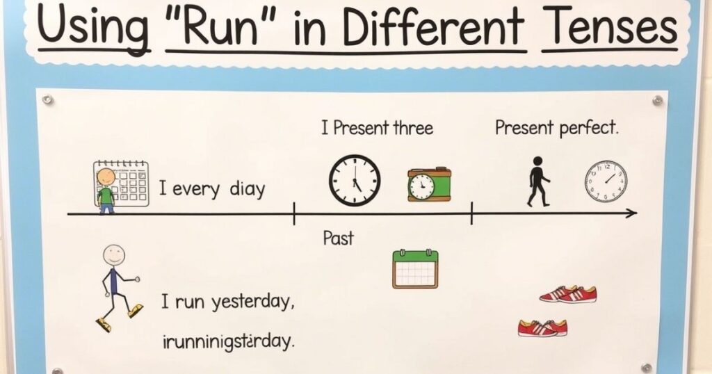 Using “Run” in Different Tenses