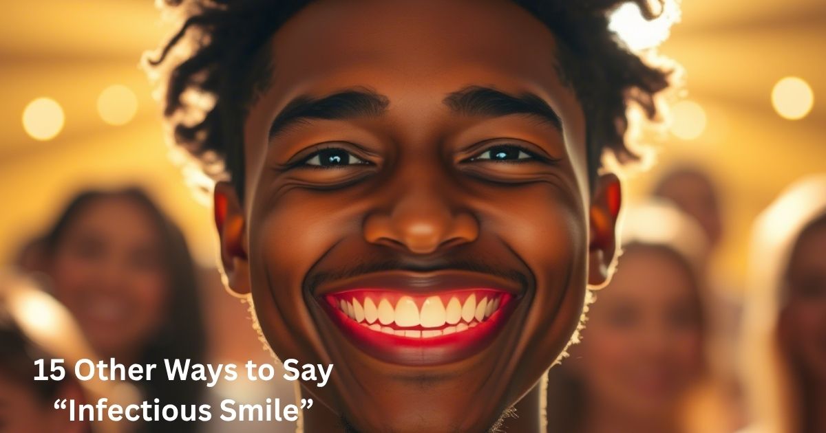 Other Ways to Say “Infectious Smile”