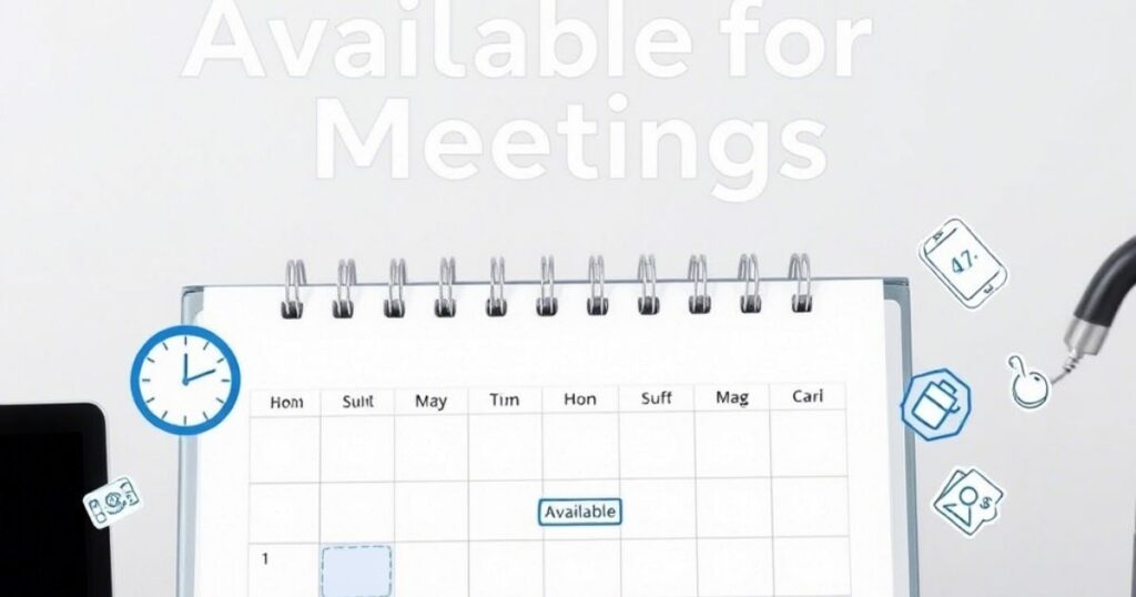Available for Meetings