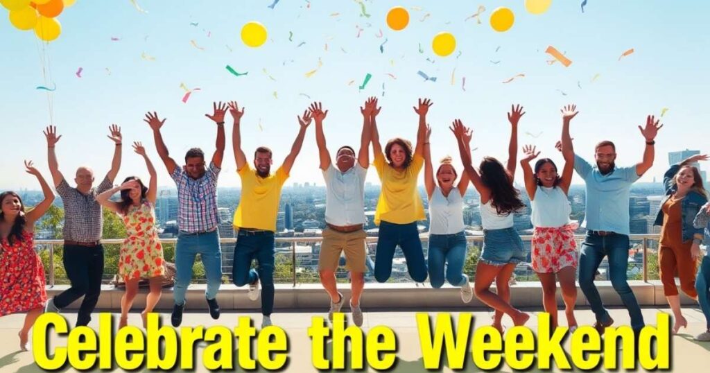 Celebrate the Weekend Freedom