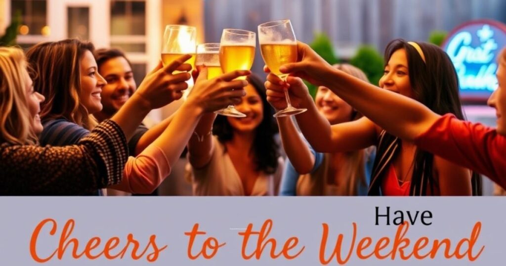 Cheers to the Weekend