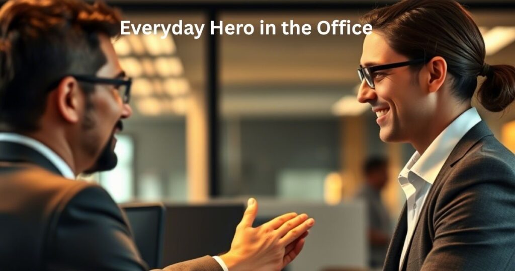 Everyday Hero in the Office