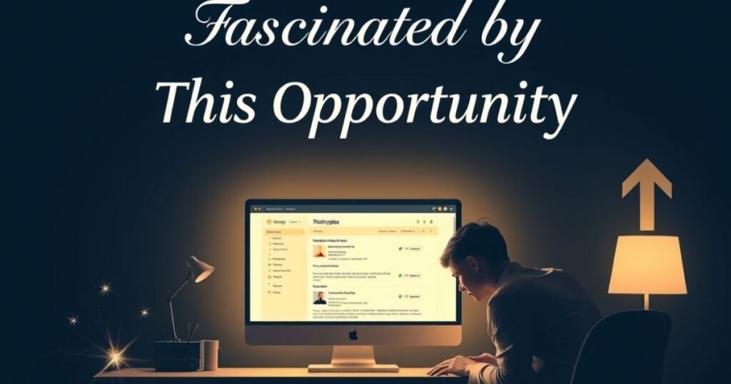 Fascinated by This Opportunity