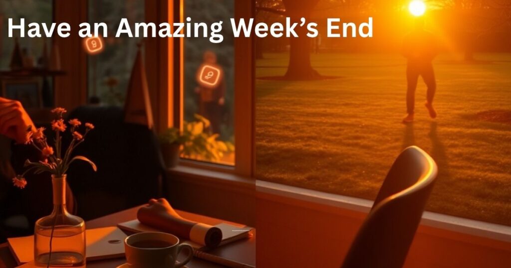 Have an Amazing Week’s End