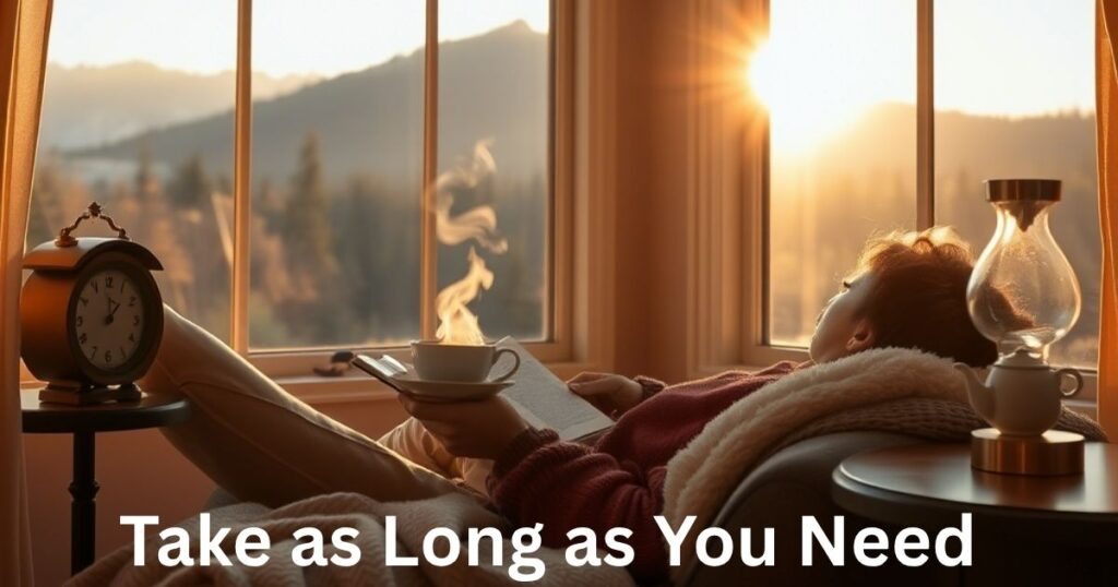 Take as Long as You Need