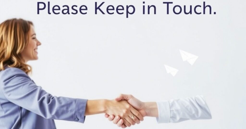 Please Keep in Touch