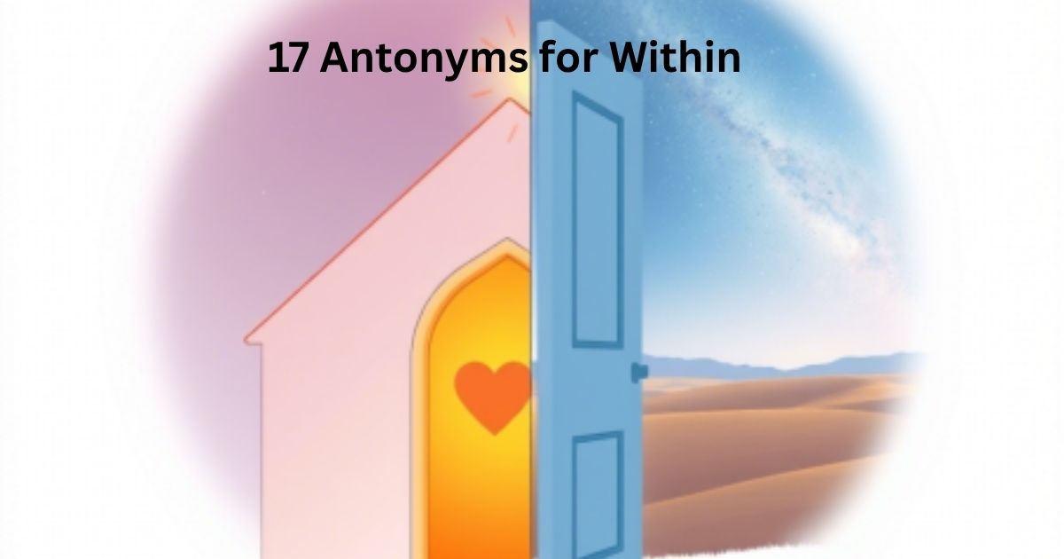 Antonyms for Within