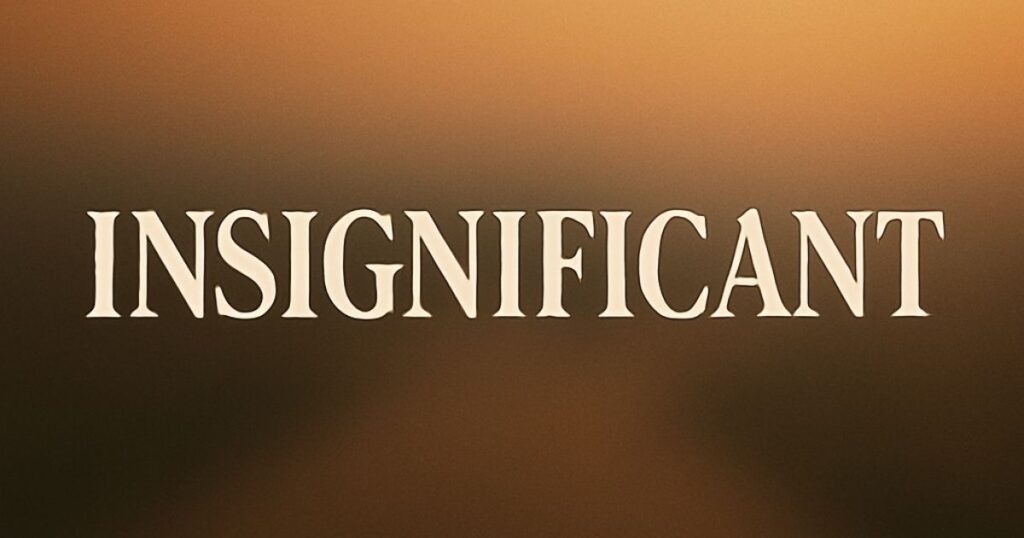 Insignificant