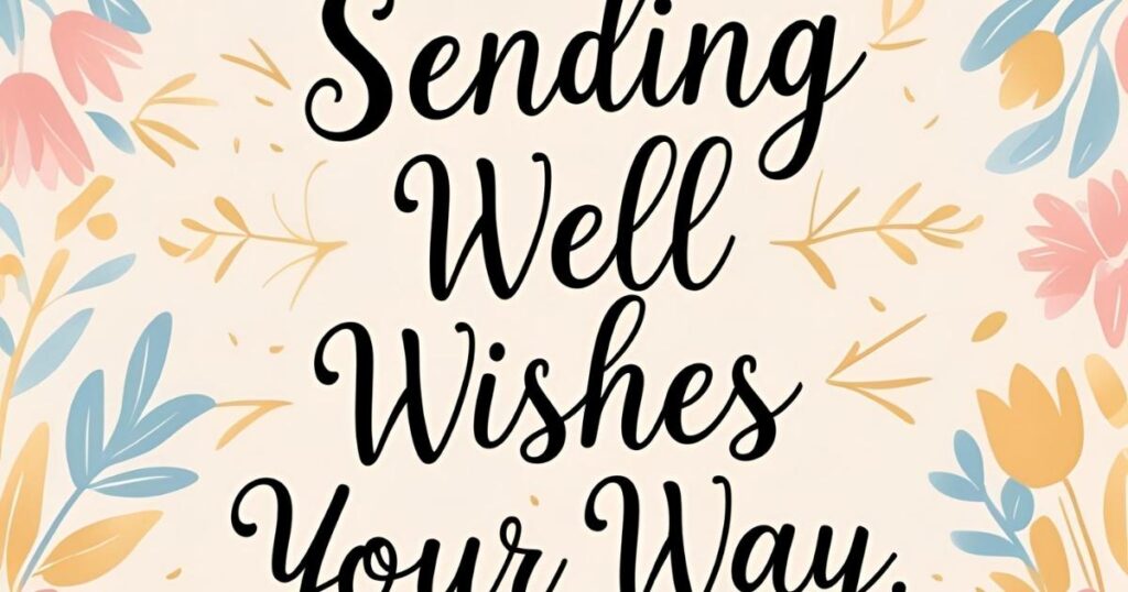 Sending Well Wishes Your Way