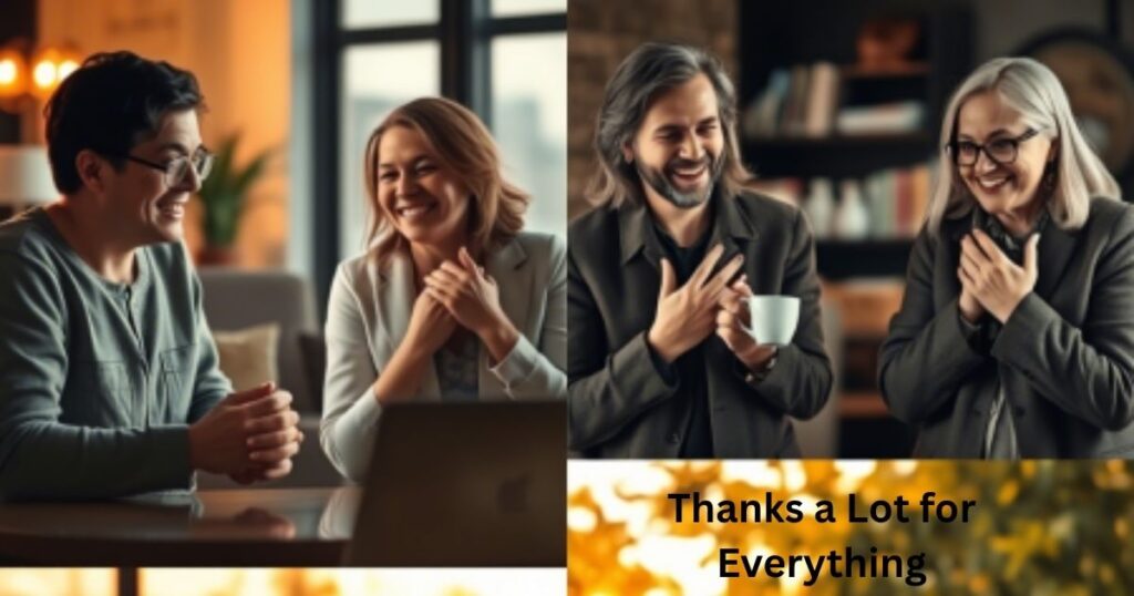 Thanks a Lot for Everything