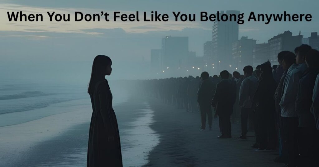 When You Don’t Feel Like You Belong Anywhere