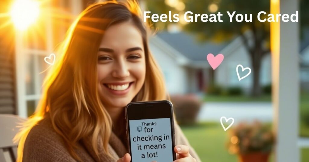 Feels Great You Cared
